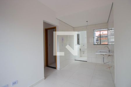 Sala-Cozinha de apartamento à venda com 2 quartos, 37m² em Itaquera, São Paulo