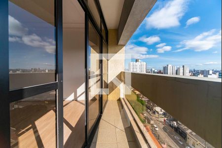 Varanda da Sala de apartamento à venda com 3 quartos, 120m² em Vila Assunção, Santo André
