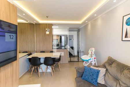 Sala de apartamento para alugar com 3 quartos, 65m² em Parque Novo Mundo, São Paulo