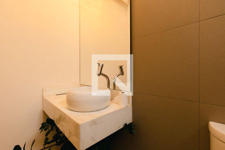 Lavabo de casa de condomínio para alugar com 3 quartos, 302m² em Jardim Novo Mundo, Jundiaí