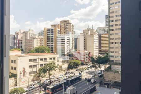 Vista da Sala de apartamento à venda com 2 quartos, 73m² em Consolação, São Paulo