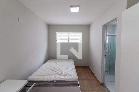 Studio - Quarto e Cozinha de kitnet/studio para alugar com 1 quarto, 19m² em Jardim Arpoador, São Paulo