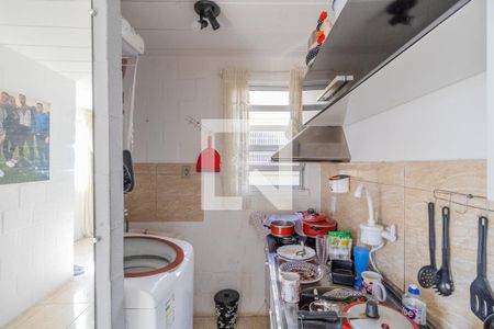 Sala/Cozinha de apartamento à venda com 2 quartos, 42m² em Mato Grande, Canoas