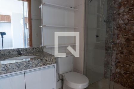 Banheiro Social de apartamento para alugar com 1 quarto, 40m² em Águas Claras , Brasília