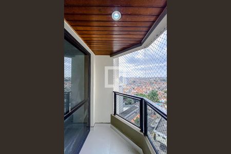 Varanda da Sala de apartamento para alugar com 3 quartos, 80m² em Vila Regente Feijó, São Paulo