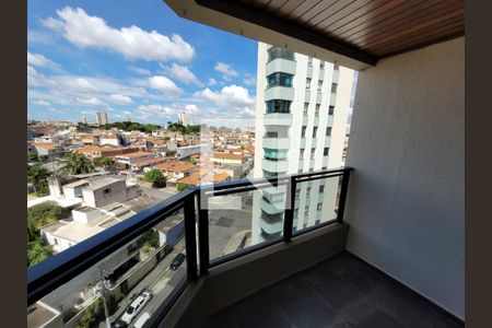 Varanda da Sala de apartamento para alugar com 3 quartos, 80m² em Vila Regente Feijó, São Paulo