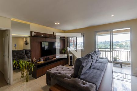 Sala de TV de apartamento para alugar com 3 quartos, 110m² em Centro Comercial Jubran, Barueri