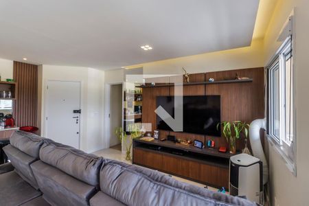 Sala de TV de apartamento para alugar com 3 quartos, 110m² em Centro Comercial Jubran, Barueri