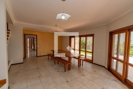Sala de Jantar de casa de condomínio para alugar com 5 quartos, 478m² em Jardim Botânico (sousas), Campinas