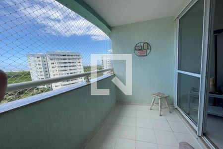 Varanda da Sala de apartamento para alugar com 2 quartos, 80m² em Barra da Tijuca, Rio de Janeiro