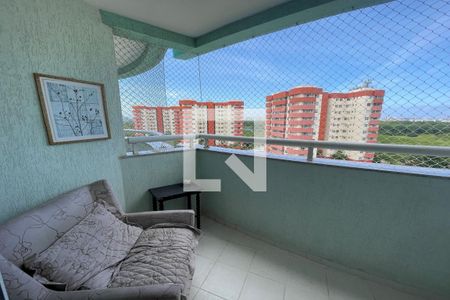 Varanda da Sala de apartamento para alugar com 2 quartos, 80m² em Barra da Tijuca, Rio de Janeiro