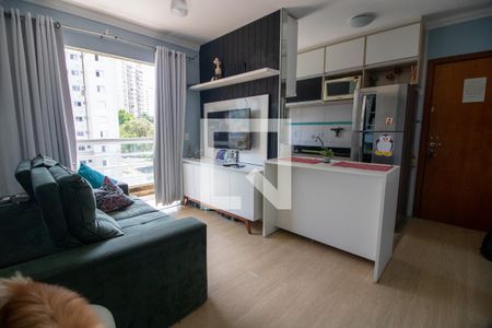 Sala de apartamento à venda com 2 quartos, 54m² em Jardim Ampliacao, São Paulo