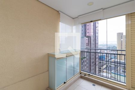 Varanda da Sala de apartamento para alugar com 1 quarto, 45m² em Santana, São Paulo