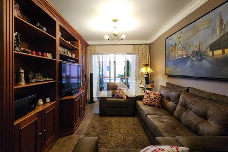 Sala de apartamento à venda com 3 quartos, 127m² em Barcelona, São Caetano do Sul