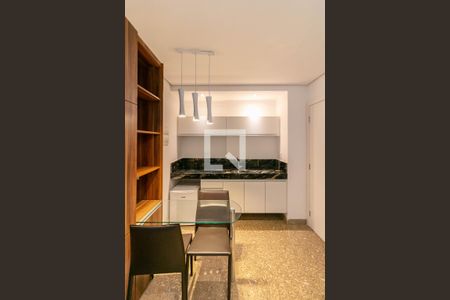 Sala/Cozinha de apartamento à venda com 1 quarto, 25m² em Estoril, Belo Horizonte