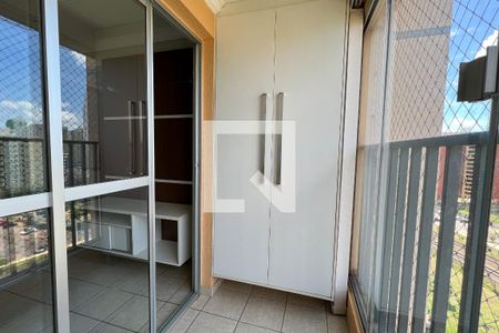 Varanda da Sala de apartamento para alugar com 2 quartos, 62m² em Norte (águas Claras), Brasília