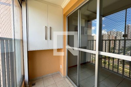 Varanda da Sala de apartamento para alugar com 2 quartos, 62m² em Norte (águas Claras), Brasília