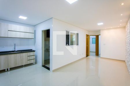 Sala de apartamento para alugar com 2 quartos, 50m² em Vila Helena, Santo André