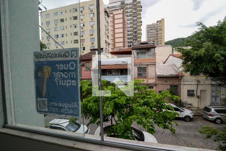 Vista da Sala de apartamento para alugar com 2 quartos, 75m² em Tijuca, Rio de Janeiro