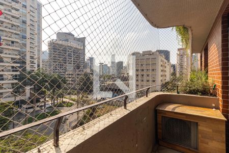 Varanda da sala de apartamento para alugar com 3 quartos, 89m² em Vila Olímpia, São Paulo