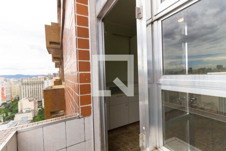 Apartamento à venda com 46m², 1 quarto e sem vaga Apartamento à venda com 46m², 1 quarto e sem vagaVaranda