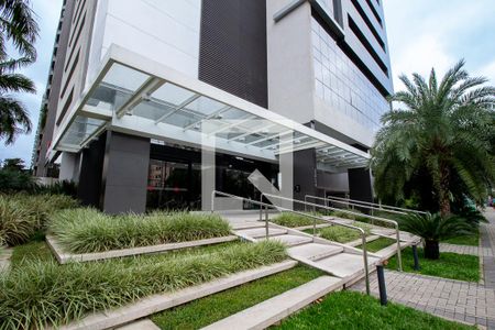 Studio para alugar com 24m², 1 quarto e sem vaga Studio para alugar com 24m², 1 quarto e sem vagaFachada do bloco