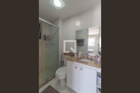 Banheiro da Suíte 1 de apartamento à venda com 3 quartos, 120m² em Taquara, Rio de Janeiro