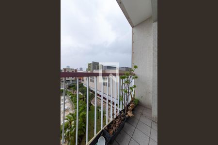 Sacada da Sala de apartamento à venda com 3 quartos, 76m² em Vila São Pedro, Santo André
