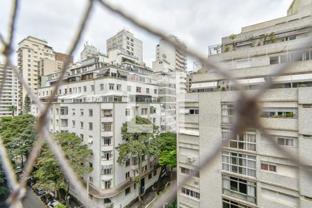 Vista da Sala de apartamento à venda com 4 quartos, 175m² em Santa Cecília, São Paulo
