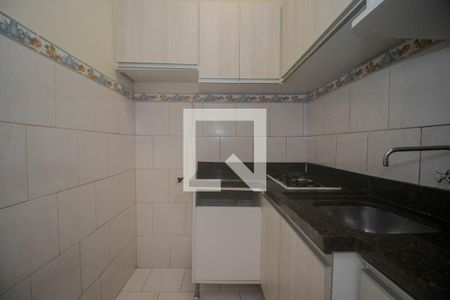 Cozinha de kitnet/studio para alugar com 1 quarto, 25m² em Floresta, Porto Alegre