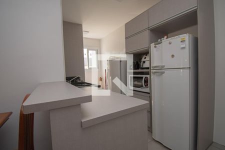 cozinha de apartamento à venda com 2 quartos, 57m² em Pátria Nova, Novo Hamburgo