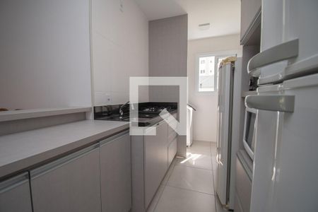 cozinha de apartamento à venda com 2 quartos, 57m² em Pátria Nova, Novo Hamburgo