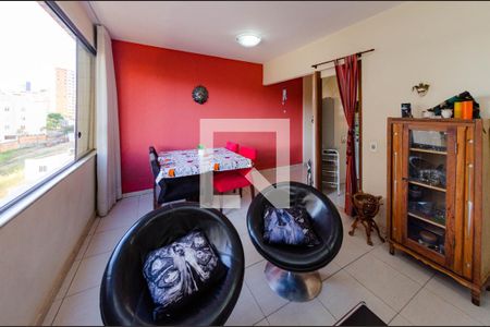 Sala de apartamento para alugar com 2 quartos, 70m² em Grajaú, Belo Horizonte