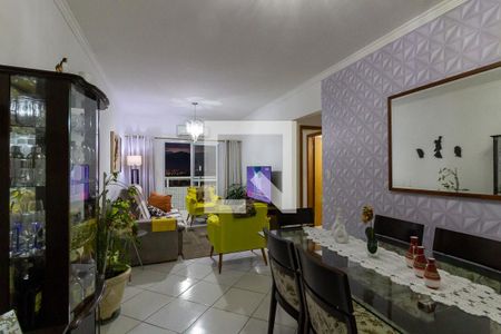 Sala de apartamento para alugar com 2 quartos, 75m² em Guilhermina, Praia Grande