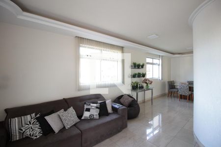 Sala de TV de apartamento à venda com 4 quartos, 155m² em Jaraguá, Belo Horizonte