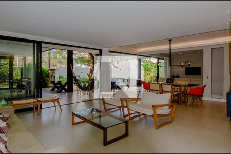 Sala de casa de condomínio à venda com 4 quartos, 356m² em Barra da Tijuca, Rio de Janeiro
