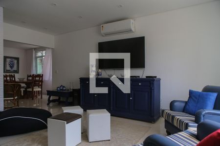 Sala de casa para alugar com 3 quartos, 151m² em Ponta da Praia, Santos