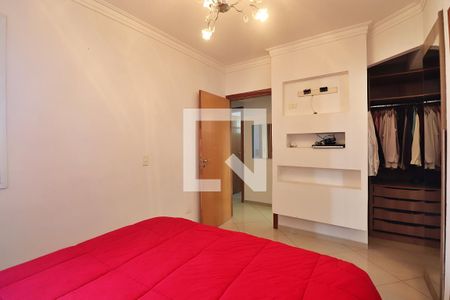 Quarto 1 - Suíte de apartamento para alugar com 3 quartos, 90m² em Campestre, Santo André