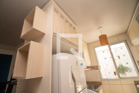 cozinha de apartamento para alugar com 2 quartos, 40m² em Campina, São Leopoldo