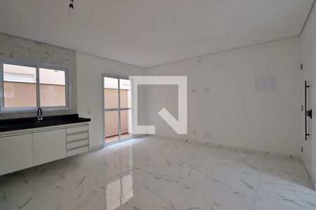 Sala de apartamento para alugar com 2 quartos, 70m² em Santa Maria, Santo André