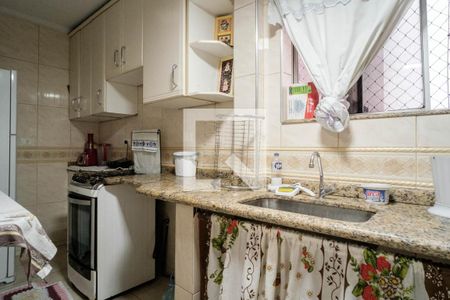 Cozinha de apartamento à venda com 2 quartos, 49m² em Vila Marieta, São Paulo