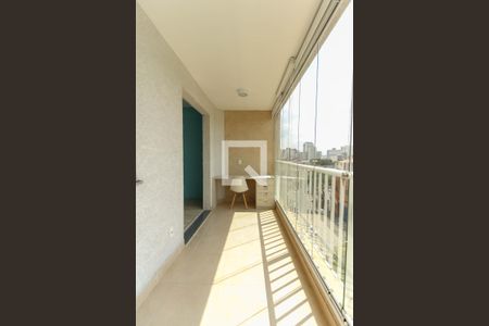 Varanda do Quanto de apartamento para alugar com 1 quarto, 43m² em Mooca, São Paulo