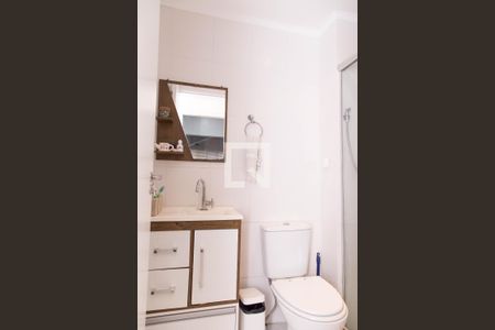 Banheiro de apartamento à venda com 1 quarto, 36m² em Canhema, Diadema