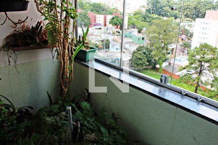 Varanda da Sala de apartamento à venda com 3 quartos, 100m² em Vila Curuçá, São Paulo
