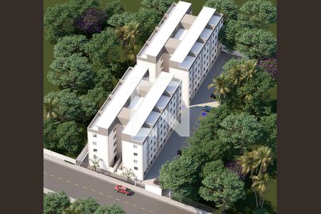 Apartamento à venda com 2 quartos, 69m² em Paquetá, Belo Horizonte