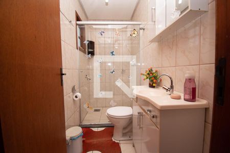 banheiro de casa à venda com 3 quartos, 144m² em Canudos, Novo Hamburgo