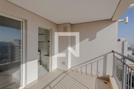 Varanda da Sala de apartamento para alugar com 2 quartos, 64m² em Campestre, Santo André