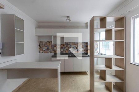 Sala e Cozinha Integrada de apartamento para alugar com 1 quarto, 34m² em Cidade Patriarca, São Paulo