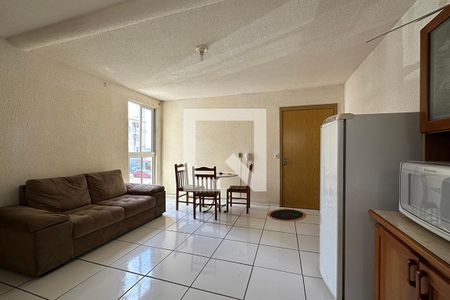 Sala de Estar de apartamento à venda com 2 quartos, 54m² em Campina, São Leopoldo