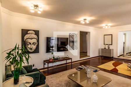 Sala de apartamento à venda com 4 quartos, 255m² em Higienópolis, São Paulo